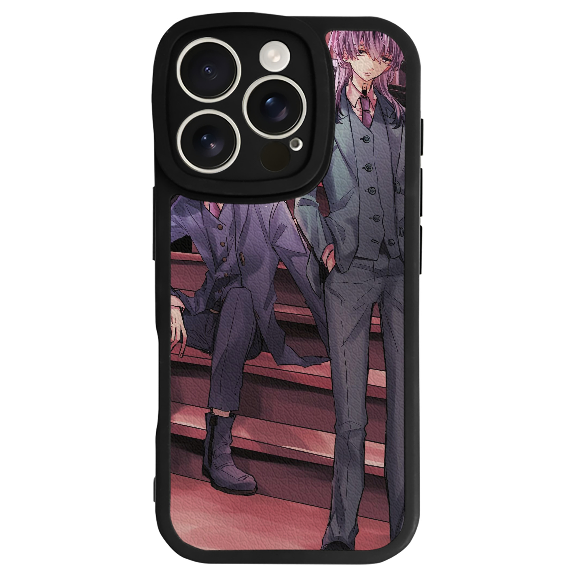 （画像用） 東京リベンジャーズ Tokyo Revengers 【iPhone 16シリーズ対応】シリコンスマホケース（レザー調） 材質：シリコン